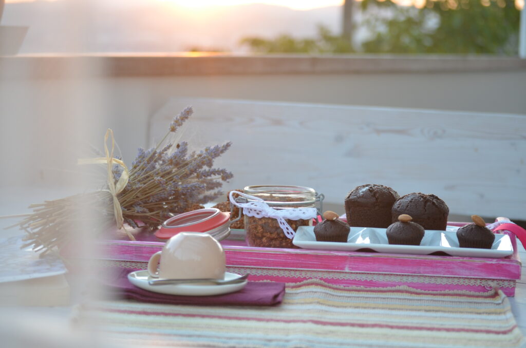 colazione in terrazza